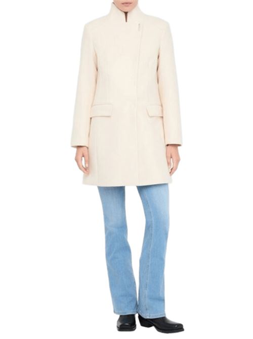 Cappotto da donna in misto lanacolore beige chiaro LIU JO | MF5119-J487320304